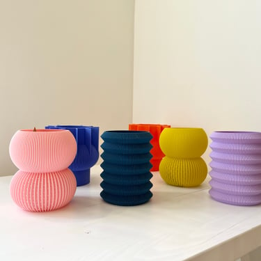 3D Printed S Vases