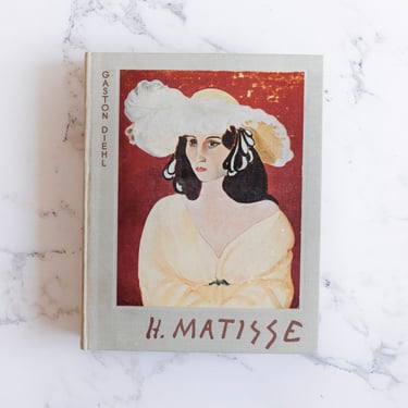 vintage French art book, “H. Matisse”