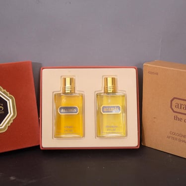 Vintage Aramis Gift Set | Cologne & After Shave 2oz | Unused | Original Box 