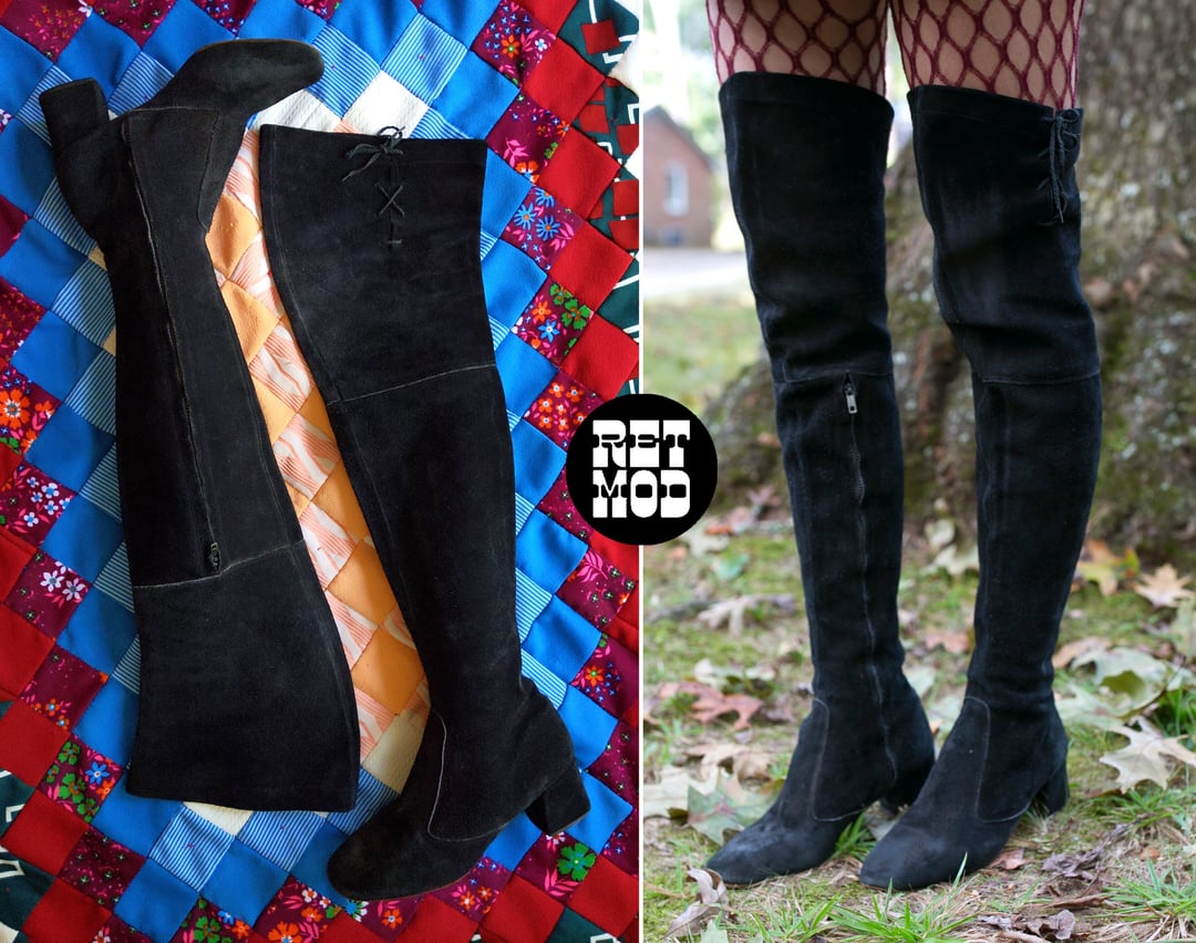 Vintage 1970's 80's Trax mens 9 womens 10.5 brown suede