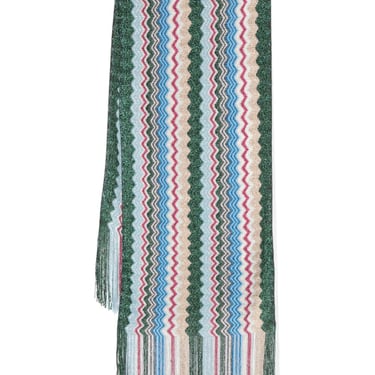 Missoni Women Zi-Zag Motif Scarf