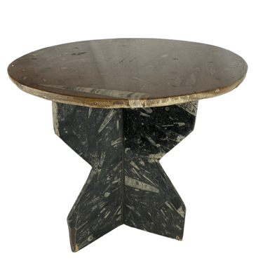 French Marble Drink Table