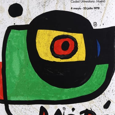 Joan Miro, Museo Espanol de Arte Contemporaneo, Poster 