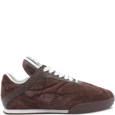 Chloé Women Chloè Kick Suede Leather Sneakers