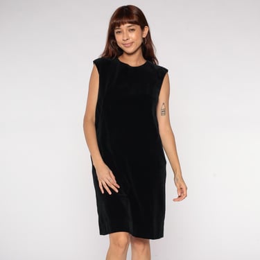 Witchy Black Dress 60s Velvet Gothic Mini Sleeveless | Shop Exile - Tucson,  AZ | ATTIC