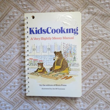 Kids Cooking - Klutz Press Vintage Cook Book for Children 