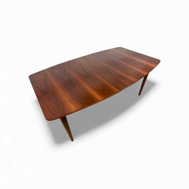 Mid-Century Modern Walnut Dining Table 