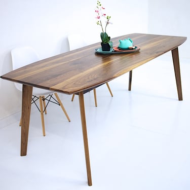 Danish Modern Walnut Table 