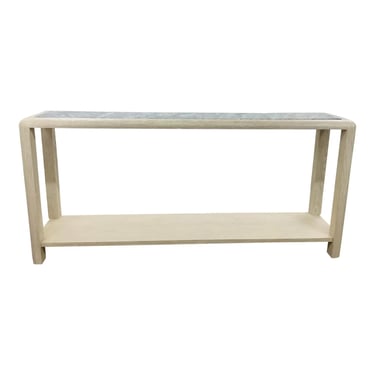 Theodore Alexander Organic Modern Wooden Console Table