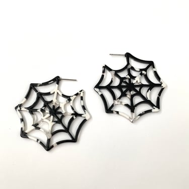 Spider Web Earrings