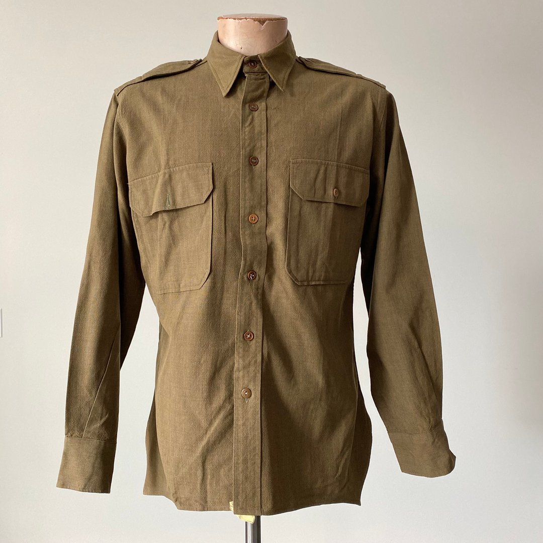 1940s Vintage Military Shirt / Vintage Wool Uniform Shirt / US Army | Milk  & Ice | Baltimore, MD