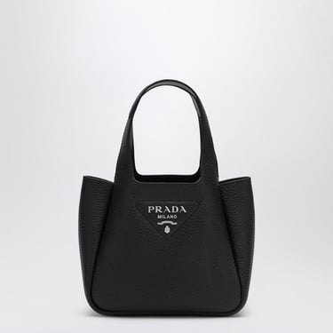 Prada Black Leather Mini Handbag Women