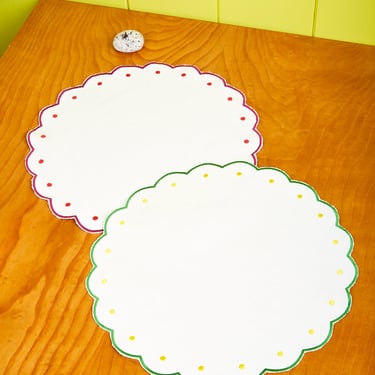 Round Placemats Set of 2