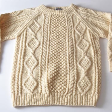 Antartex Ivory Wool Sweater 42