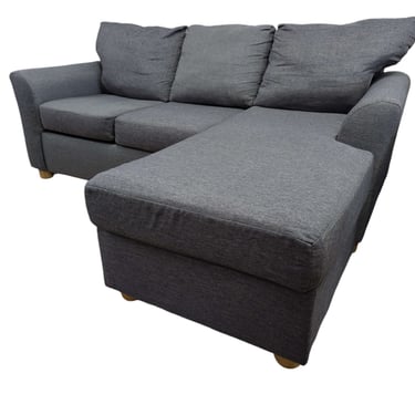 Dark Reversible Chaise Sectional