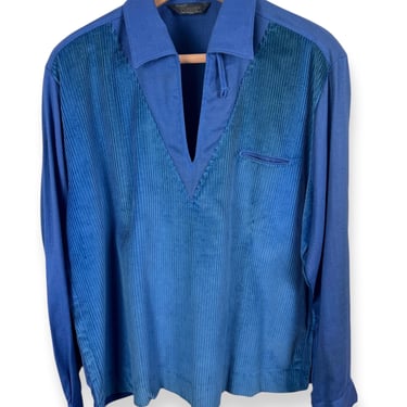 トップス 40s rayon gabardine shirts Vintage Open Color Rayon Gabardine Shirts [1940s] Vintage