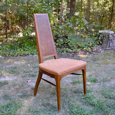 Mid Century Cane high back dining chair  - Lane Rhythm 