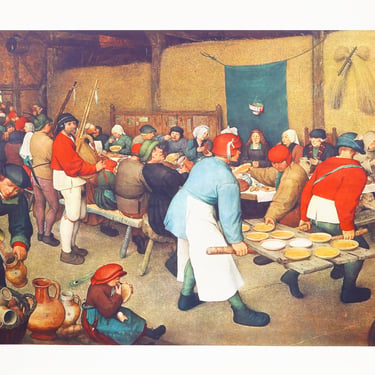 The Peasant Wedding Pieter Bruegel 