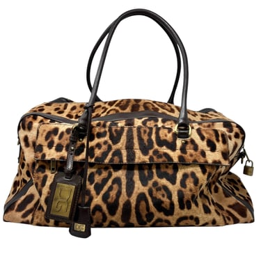 Dolce & Gabbana Cheetah Print Carry On Bag