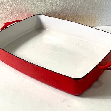 Vintage Dansk Kobenstyle Rectangular Baking Pan, Large 16