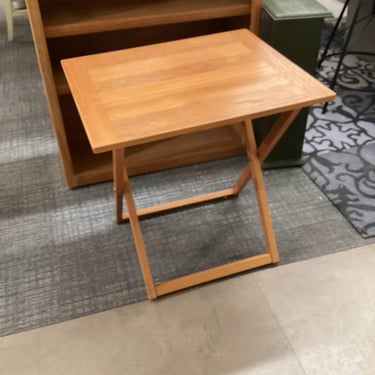 Rustic Wood TV Tray