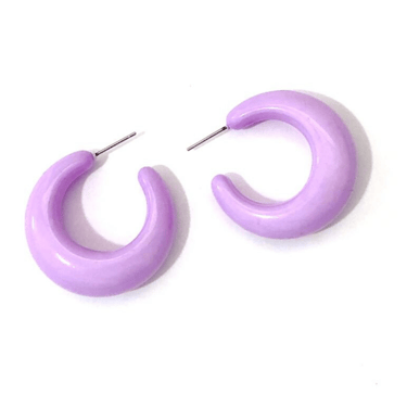 Lucille hoops, lilac