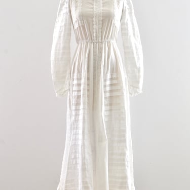 Vintage 1980's Pleated Dress