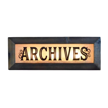 Vintage Style Light Up Signs