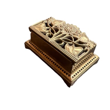 Brass Art Deco Mailing Stamp Dispenser 