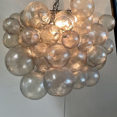 Muriel Cloud Resin Chandelier - Mid Century Modern Style Contemporary Lighting 