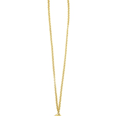 Givenchy Onyx Glass Pendant Necklace