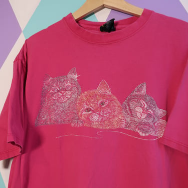 Vintage Cat Graphic Tee