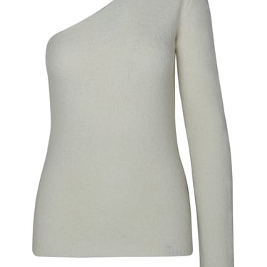 Lisa Yang Woman Forrest Sweater In White Cashmere