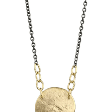 Sarah McGuire | 18k Small Paper Moon Necklace