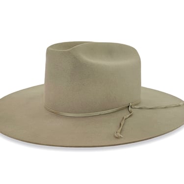 Vintage 1960s STETSON No 1 Quality Western Hat ~ size 7 1/8 ~ Cowboy ~ Open Road ~ Fur Felt Fedora ~ Wide Brim ~ 