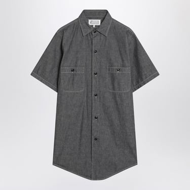 Maison Margiela Gray Cotton Shirt Men