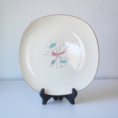Edwin Knowles MCM atomic mobile dinner plate | Gathering Rust - Natalia ...