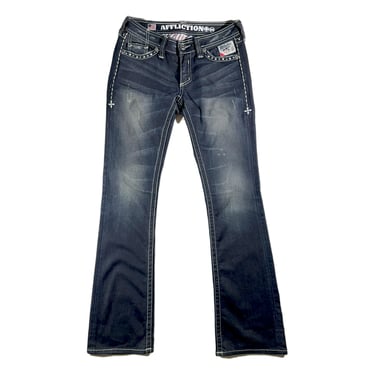 Vintage Affliction Denim Jeans Epic Bottoms