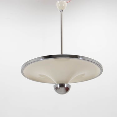 Rare Bauhaus Chandelier with Indirect Light by IAS, 1920s 