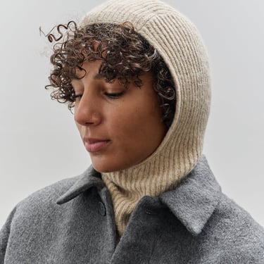 Lauren Manoogian Soft Balaclava, Ecru