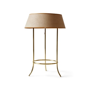 Brass Table Lamp by T. H. Robsjohn-Gibbings for Hansen Lighting Co.