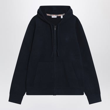 Burberry Navy Blue Zip-Up Cardigan Men