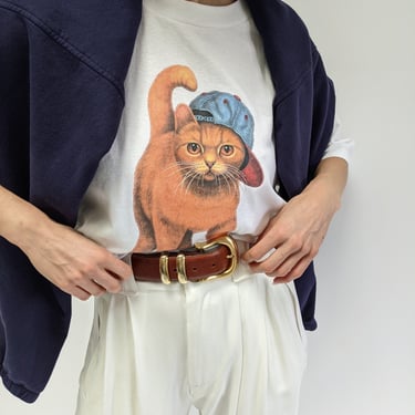Vintage "Cats in Charge" T-Shirt