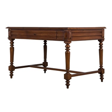 Antique French Louis XVI Style Walnut Writing Desk 