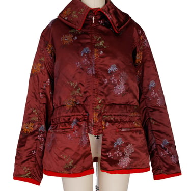 2002 Yohji Yamamoto Pour Homme Corduroy & Satin Reversible Jacket