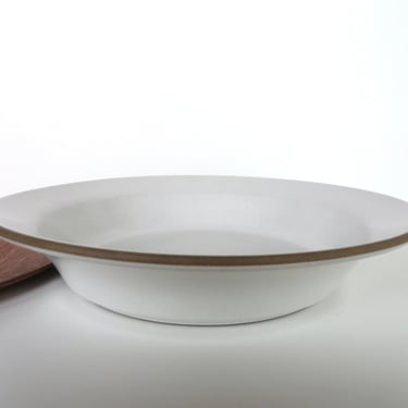 Vintage Heath Ceramics 10 1/2" Pasta Bowl In Opaque White, Edith Heath Sausalito California Dinnerware 