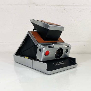 Vintage SX-70 Polaroid Land Camera 1st Model Instant Film Photography Tested Working Time Zero Originals Folding 1970s 70s Retro Cameras 