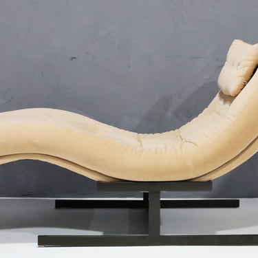 Milo Baughman Wave Chaise