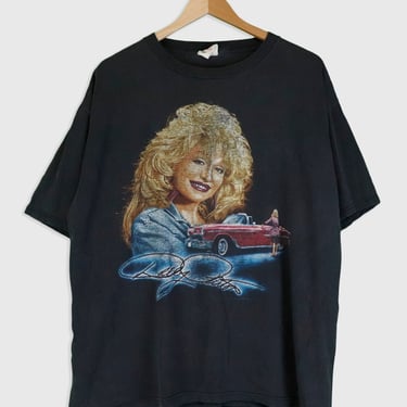 Vintage Dolly Parton Front Portrait Graphic T Shirt Sz XL