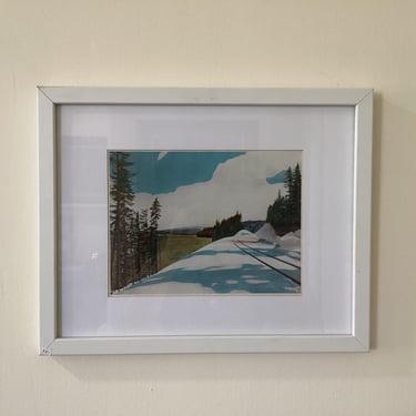 Odell Lake Vintage Print